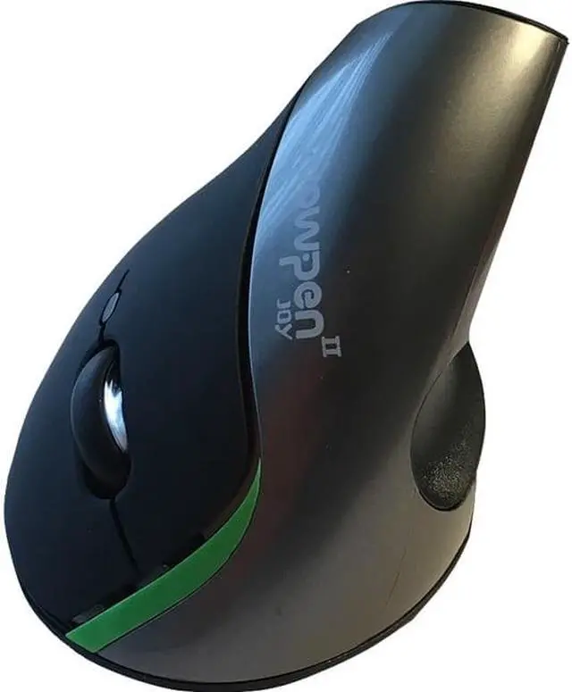 Alt view image 3 of 5 - ERGOGUYS LLC WP-012-S-EW WOW JOY SILVER WIRELESS ERGONOMIC MOUSE