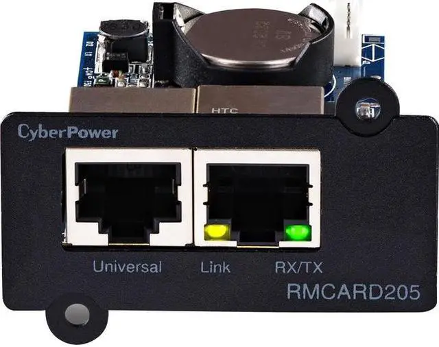Alt view image 3 of 6 - CyberPower RMCARD205TAA UPS & ATS PDU Remote Management Card - TAA Compliant