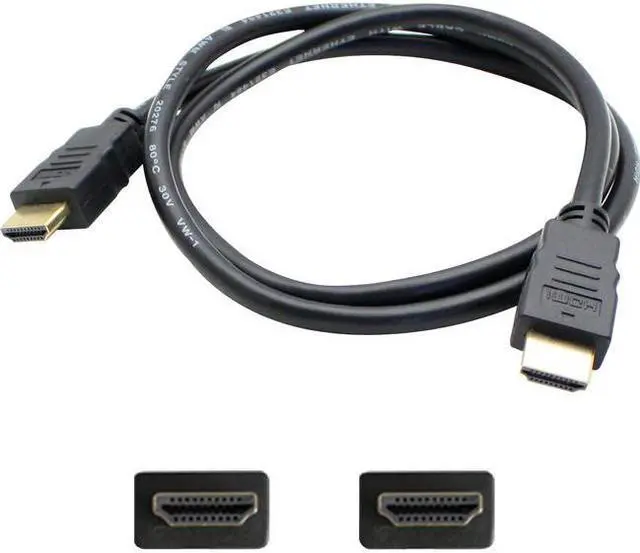Alt view image 3 of 6 - ADDON HDMI2HDMI15F-5PK 5PK 15FT HDMI M/M BLACK CABLE