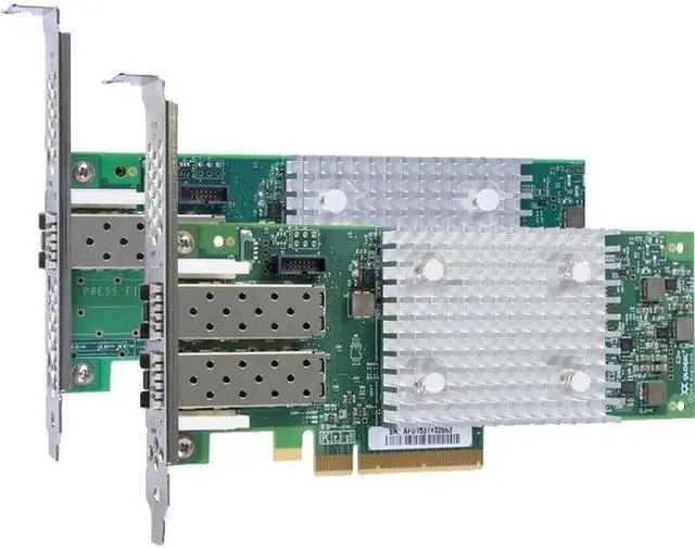 Alt view image 5 of 8 - Lenovo Qlogic 16Gb Enhanced Gen5 Fc Dual-Port Hba