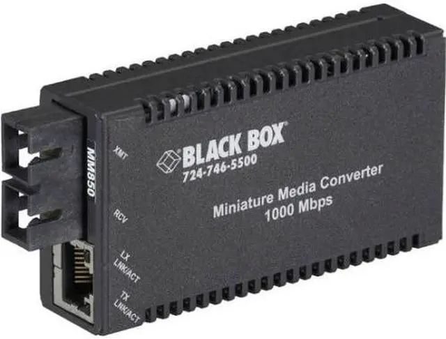 Alt view image 2 of 10 - Black Box Network Services LGC010A-R2 Tx/sx-mm-sc Ac 300 M 850 Nm