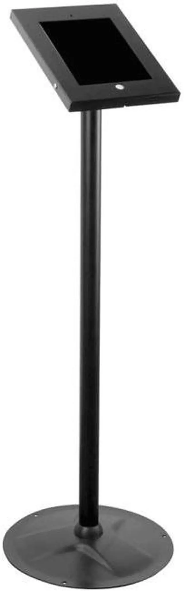 Alt view image 6 of 6 - PyleHome - Tamper-Proof Anti-Theft iPad Kiosk Safe Security Public Floor Stand, Holder, Public Display Case with Cable Management for iPads 2/3/4