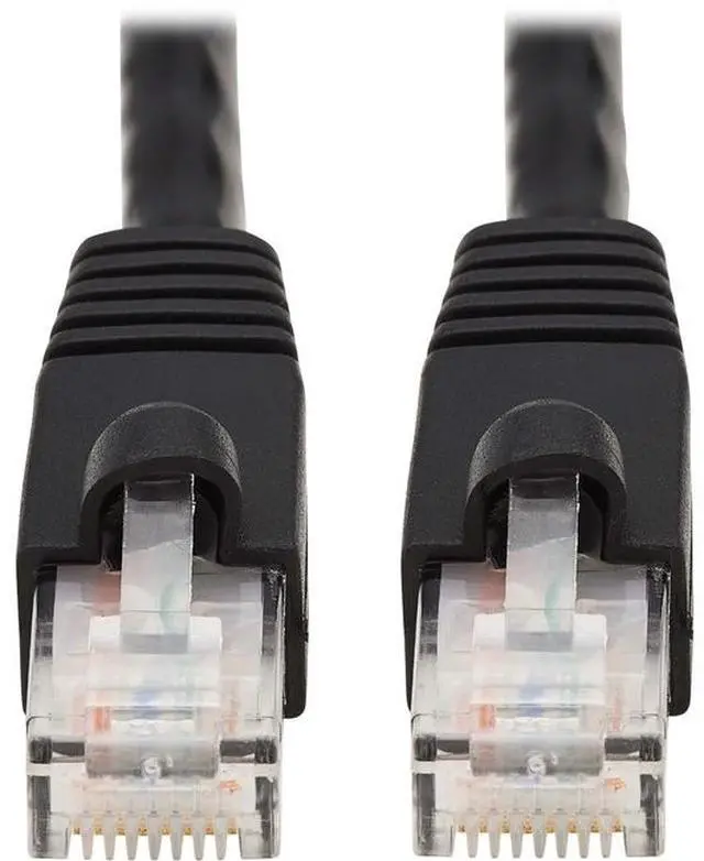 Alt view image 3 of 15 - TRIPP LITE N261-003-BK 3 ft. Cat 6A Black Augmented Cat6 (Cat6a) Snagless 10G Certified Patch Cable, (RJ45 M/M) - Black