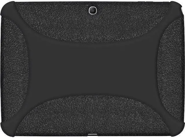 Alt view image 3 of 4 - Amzer AMZ96101 Rugged Silicone Jelly Skin Case for Samsung Galaxy Tab 3 10.1-inch - Black - Textured - Silicone