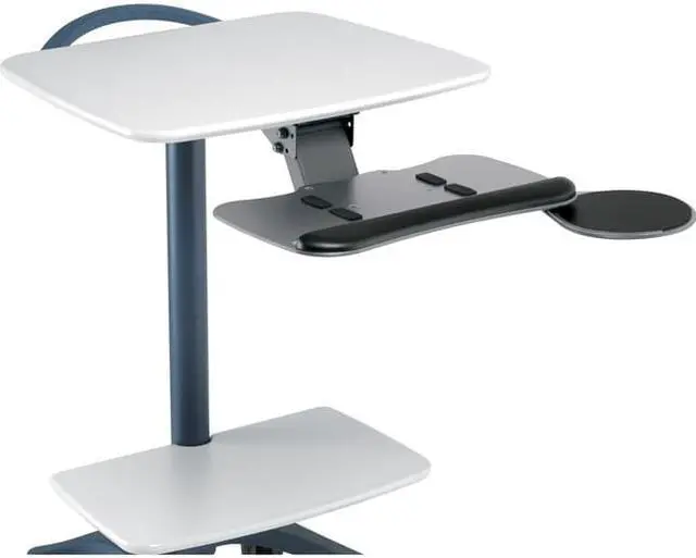 Alt view image 2 of 5 - Ergotron 169BK Compact Keyboard and Mouse Caddy