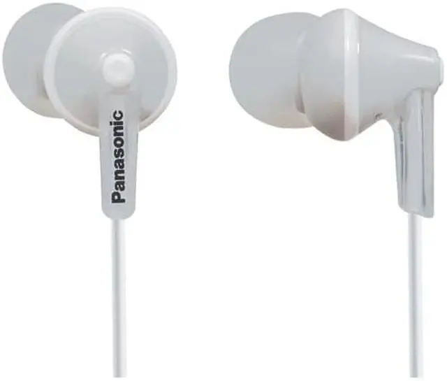 Alt view image 6 of 11 - Panasonic Rp-tcm125-w Tcm125 Earbuds With Remote & Microphone (White)