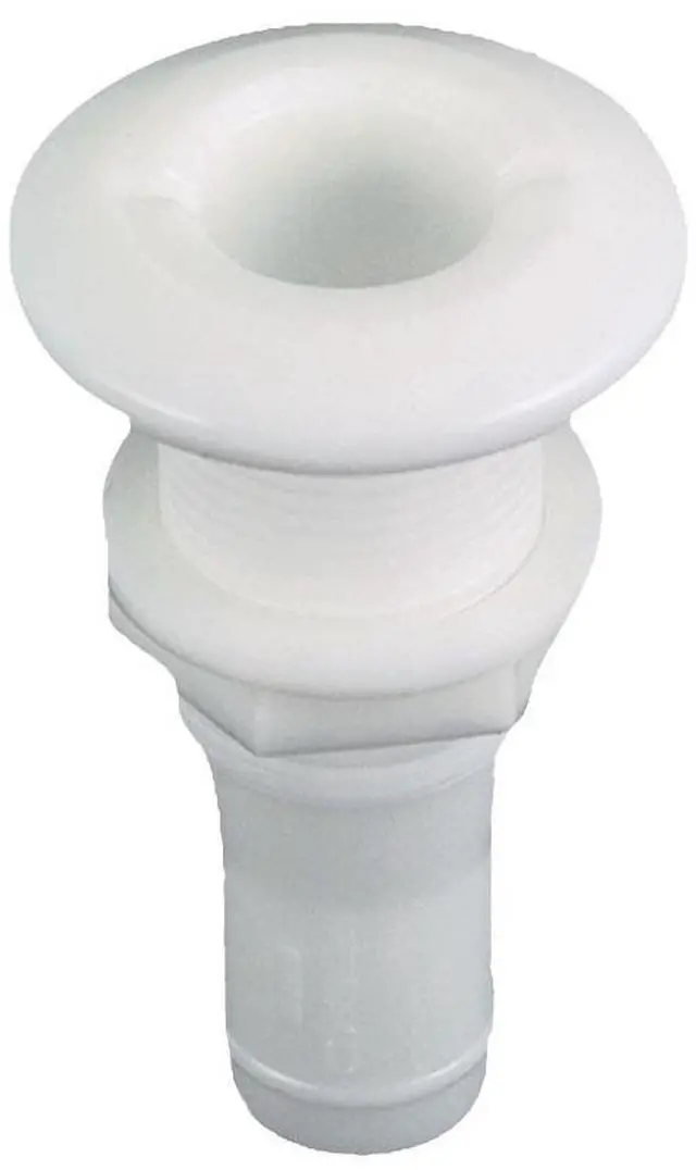 Alt view image 2 of 2 - PERKO 1/2" THRU-HULL FITTING F/ HOSE PLASTIC 0328DP4
