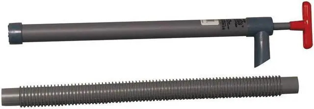 Alt view image 7 of 7 - Beckson Thirsty-Mate Pump 18"L W/20" Flexible Reinforced Hose