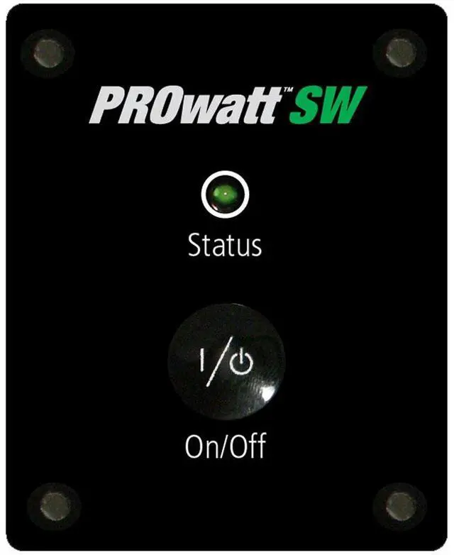 Alt view image 7 of 7 - XANTREX REMOTE PANEL WITH 25' CABLE FOR PROWATT SW INVERTERS 808-9001
