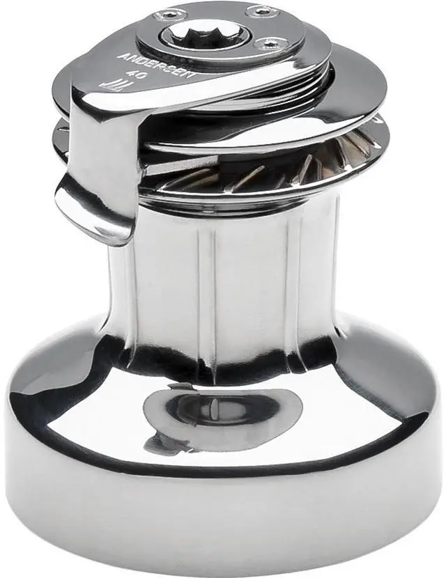 Alt view image 5 of 5 - ANDERSEN 40 ST FS - 2-Speed Self-Tailing Maunal Winch - Full Stainless Steel