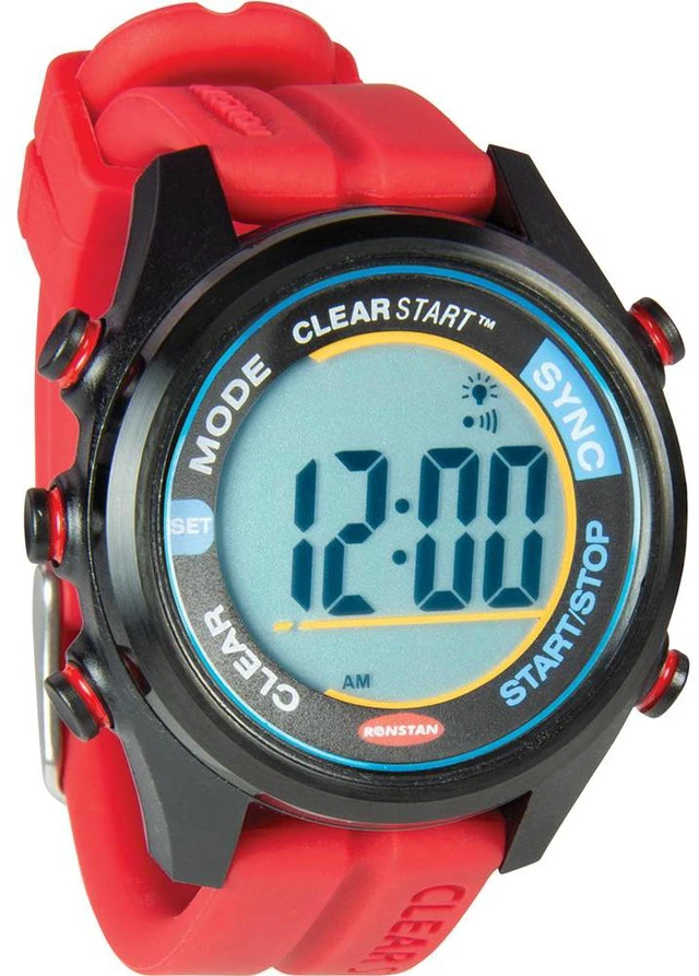 Main image of Ronstan ClearStart 40mm Sailing Watch- Red