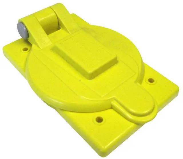 Alt view image 10 of 10 - MARINCO 7420CR WEATHERPROOF COVER W/ LIFT LID 10A 20A 30A