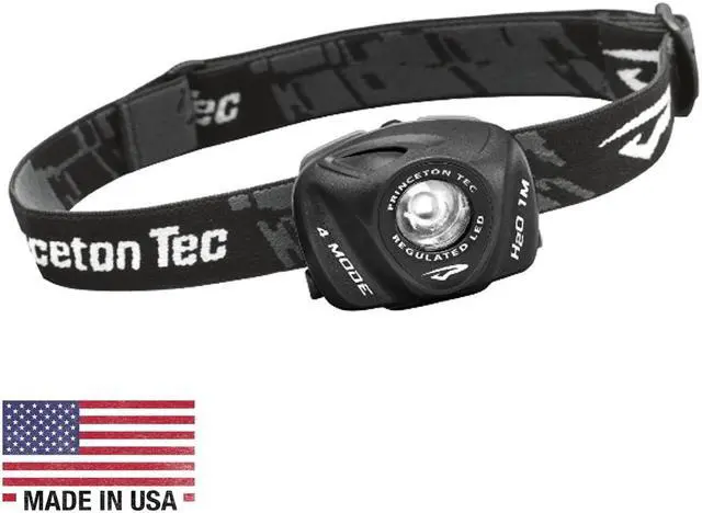 Alt view image 4 of 9 - Princeton Tec Eos 130 Lumen Led Headlamp - Black