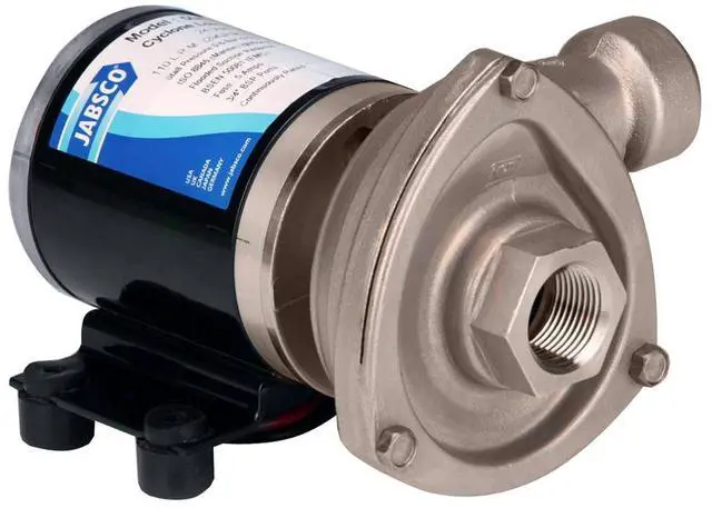 Alt view image 4 of 4 - JABSCO LOW PRESSURE CYCLONE CENTRIFUGAL PUMP 12V 50840-0012