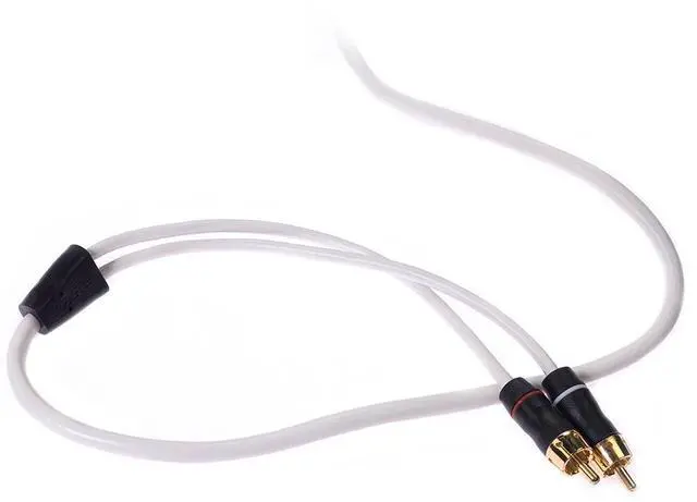 Alt view image 9 of 9 - Fusion MS-RCA12 12 ft 2-Way Shielded RCA Cable 010-12615-00 Shielded RCA Cable