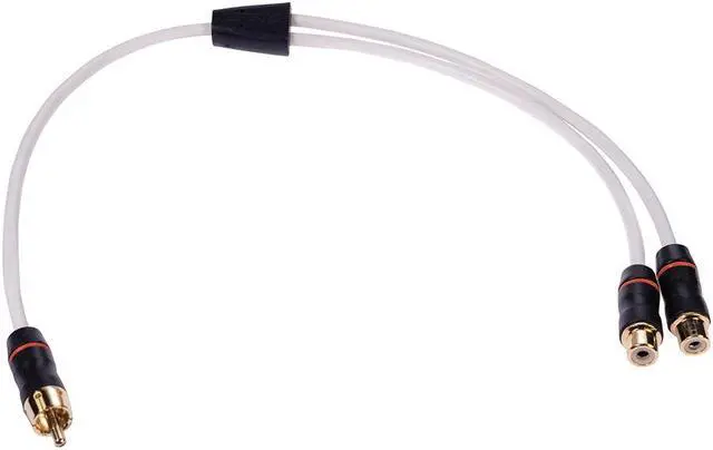 Alt view image 7 of 9 - Fusion MS-RCAYF RCA Splitter 010-12622-00 RCA Splitter Cable
