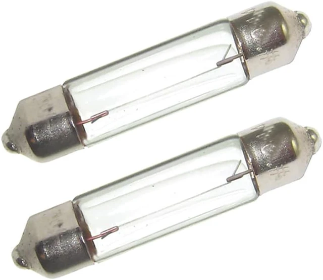 Main image of Perko Double Ended Festoon Bulbs - 24V, 10W, .40A - Pair