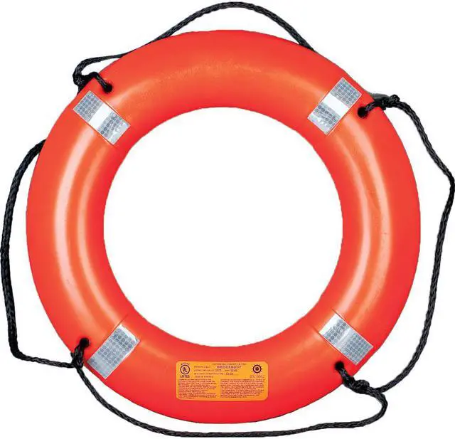 Main image of MUSTANG 30" LIFERING WITH TAPE ORANGE