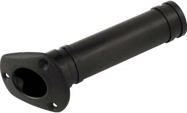 Alt view image 6 of 6 - Sea Dog 325160-1 Flush Mount Single Fishing Rod Holder Black