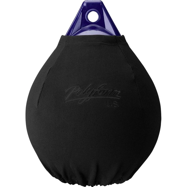 Alt view image 6 of 6 - POLYFORM FENDER COVER BLACK FOR A-2 BALL STYLE 15"X20" DIA