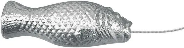 Alt view image 5 of 5 - TECNOSEAL GROUPER ANODE ZINC SUSPENDED W/ CABLE AND CLAMP 00630FISH