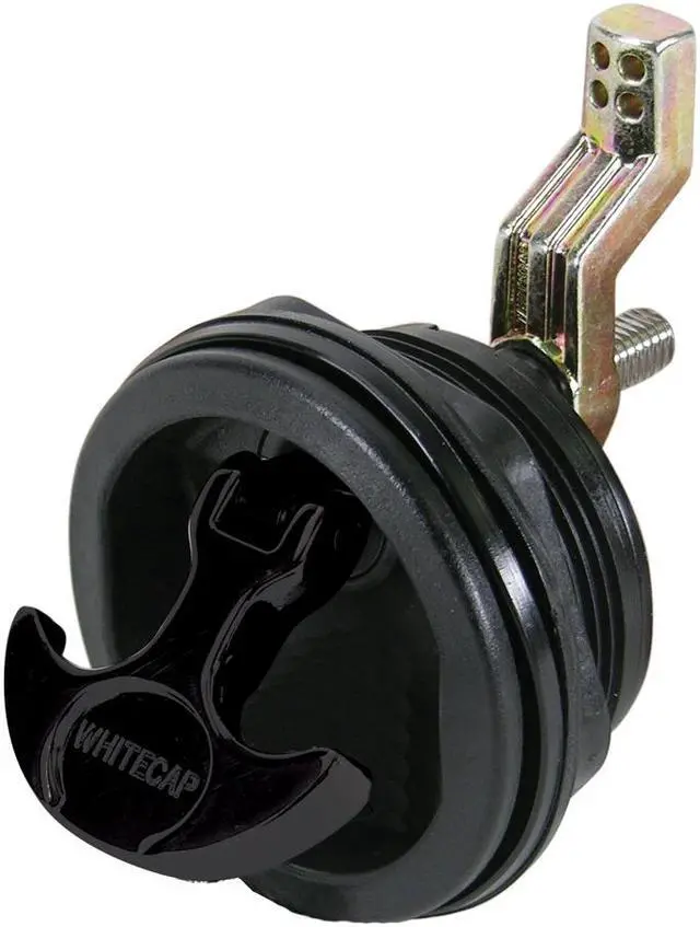 Alt view image 2 of 6 - WHITECAP T-HANDLE LATCH BLACK/BLACK NYLON NON LOCKING