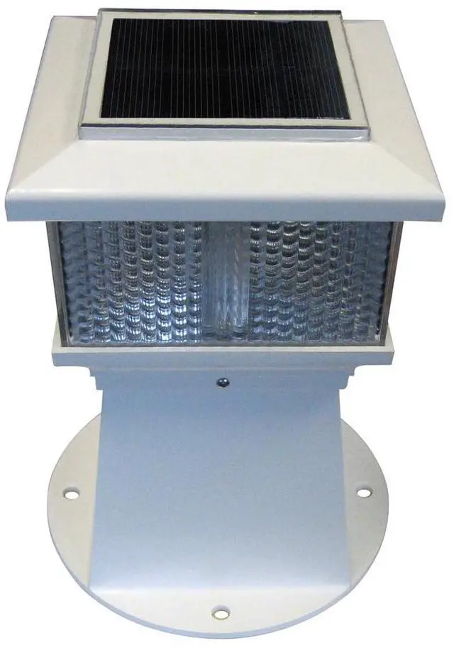 Alt view image 7 of 7 - Dock Edge Solar Piling Light