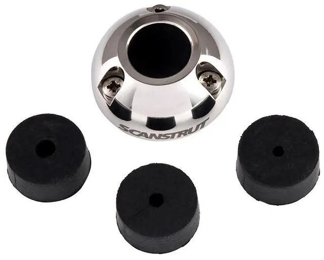 Alt view image 4 of 4 - Scanstrut Small Deck Seal SS Connector - .83" Cable - .55"