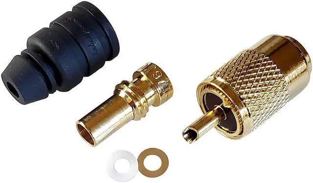 Alt view image 4 of 5 - SHAKESPEARE PL259 GOLD PLATED CONNECTOR F/RG58