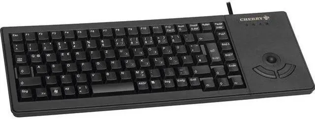 Alt view image 7 of 7 - Cherry G84-5400 XS Trackball Keyboard