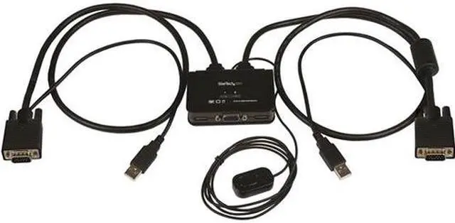 Alt view image 3 of 4 - STARTECH.COM SV211USB 2 Port VGA Cable KVM Switch