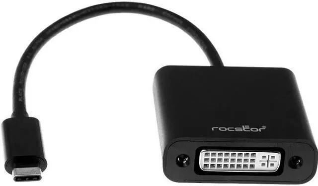 Main image of 6FT USB-C TO DVI ADAPTER M/F