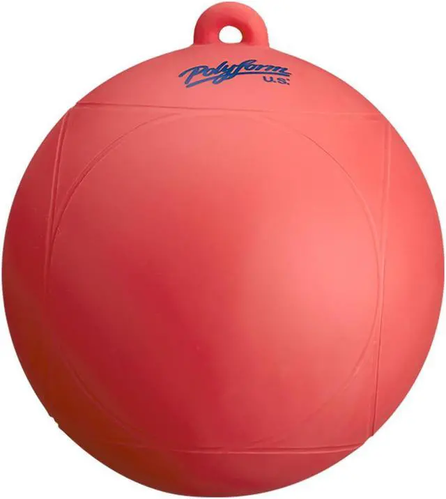Alt view image 6 of 6 - Polyform Water Ski Slalom Buoy - Red - WS-1-RED