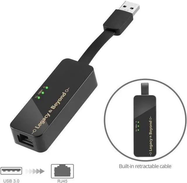 Main image of SIIG Portable USB 3.0 Gigabit Ethernet Adapter