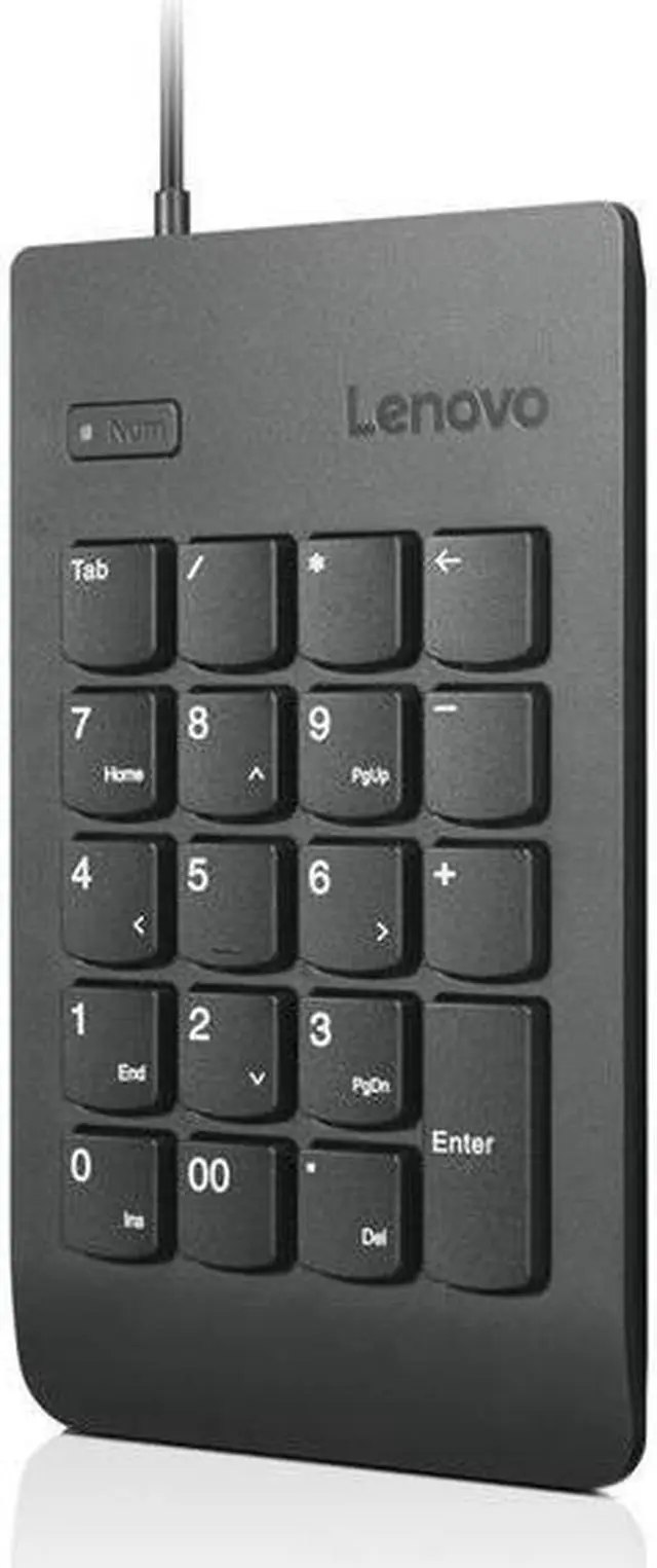Alt view image 3 of 14 - Lenovo USB Numeric Keypad Gen II 4Y40R38905
