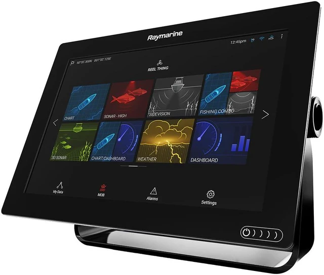 Alt view image 11 of 11 - Raymarine Axiom™ 12 RV - 12" Chartplotter Combo - No Transducer