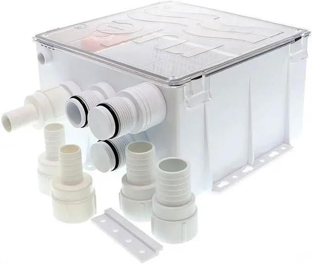 Alt view image 3 of 4 - Rule Shower Drain Box W/800 Gph Pump - 24V