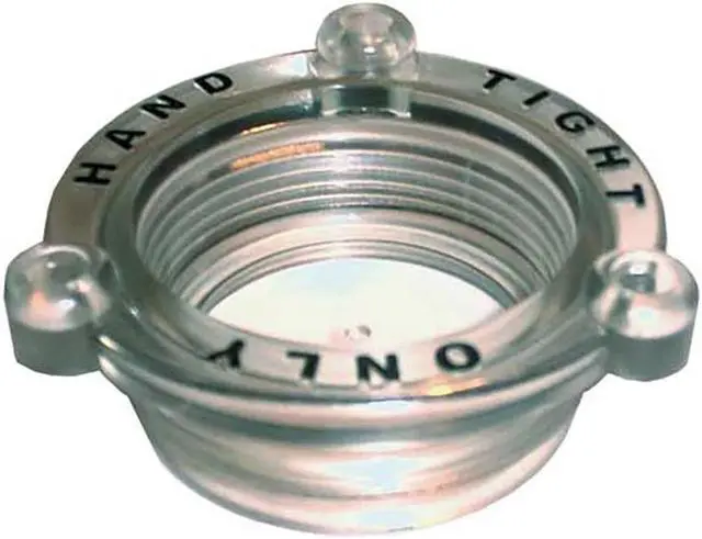Main image of GROCO Non-Metallic Strainer Cap Fits ARG-500 & ARG-750