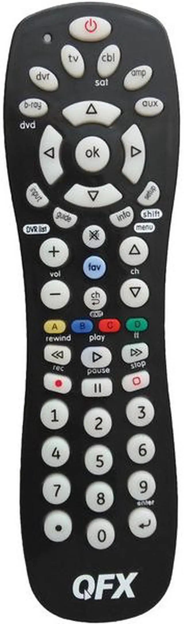 Main image of QFX REM-6 6 IN 1 UNIVERSAL REMOTE CONTROL