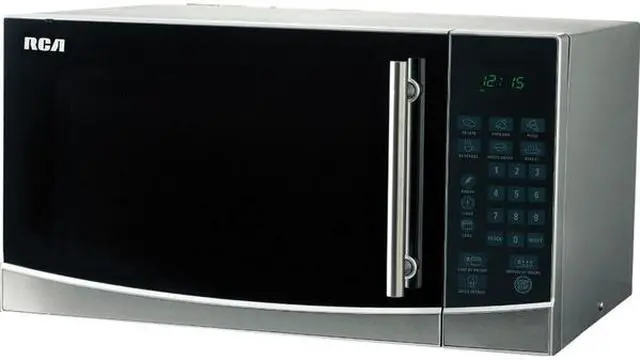 Alt view image 6 of 7 - RCA RMW1108 1.1 Cu Ft Stainless Steel Design Microwave