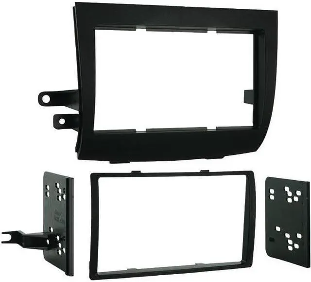 Alt view image 7 of 9 - METRA 95-8208 D-DIN DASH INSTALLATION KIT FOR 2004-2010 TOYOTA SIENNA VEHICLES