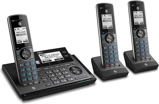 Alt view image 6 of 16 - ATT ATT-CLP99387 3 HANDSET CONNECT TO CELL WTIH ITAD