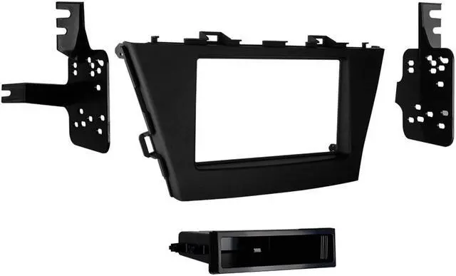 Alt view image 4 of 7 - Metra 99-8243B Single DIN Stereo Dash Kit for 2012-up Toyota Prius V Vehicles