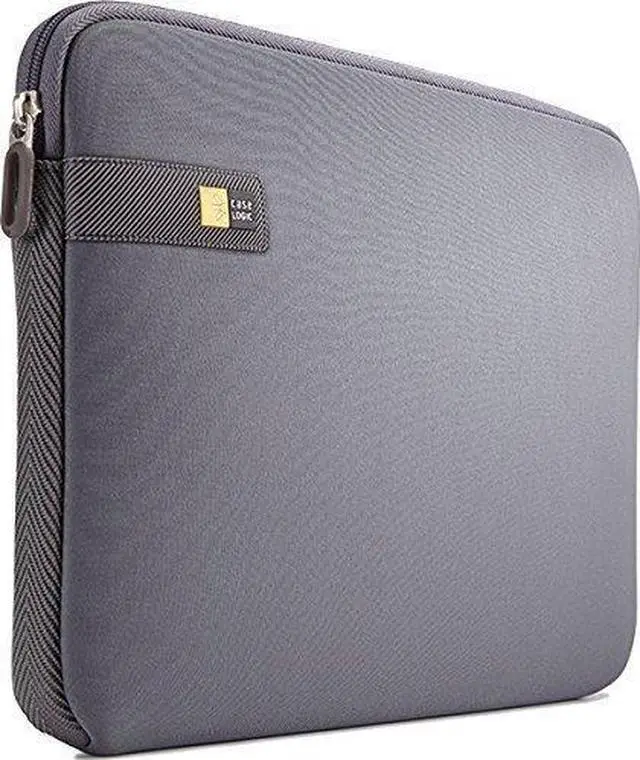 Alt view image 2 of 10 - CASE LOGIC 3201352 13.3 Laptop Sleeve Graphite