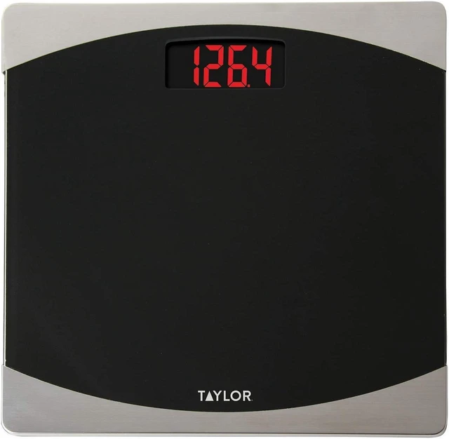 Alt view image 3 of 6 - TAYLOR 75624072 Glass Digital Bath Scale
