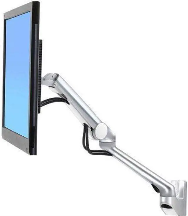Alt view image 7 of 12 - ERGOTRON 45-437-026 MX Mini Wall Mount Arm (Polished Aluminum)