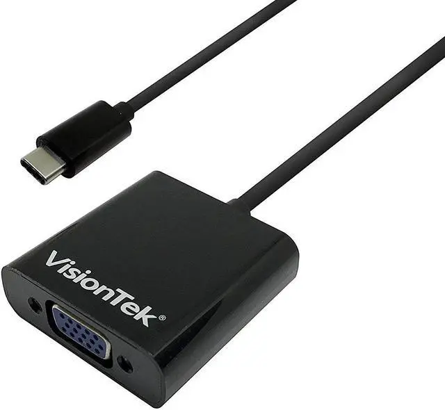 Alt view image 9 of 15 - VisionTek 900818 USB 3.1 Type C to VGA Adapter (M/F)