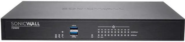 Alt view image 6 of 10 - SonicWall TZ600 1YR TotalSecure Adv Ed (PoE) 02-SSC-0600