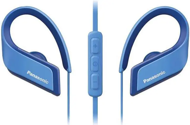 Alt view image 11 of 17 - Panasonic Wings Ultra-Light Wireless Bluetooth Sport Earphones - Blue - Rp-Bts35-A