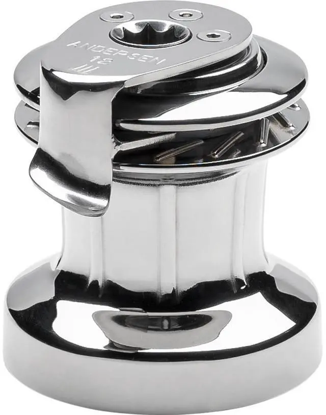 Alt view image 4 of 5 - ANDERSEN 12 SELF TAILING SINGLE SPEED WINCH FULL